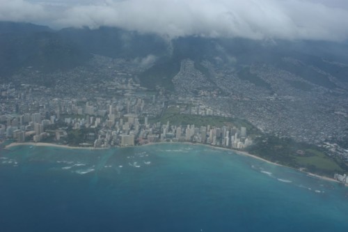 Flight from Honolulu