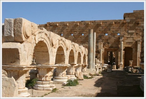 Leptis Magna - Basilica